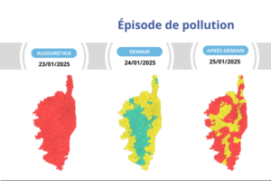 L’épisode de pollution aux particules fines va se poursuivre en Corse