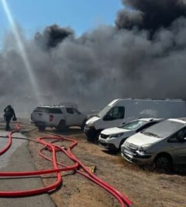 Important incendie à Mezzavia : vigilance sur la qualité de l’air