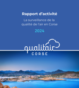 Publication du bilan annuel 2024 de la qualité de l’air en Corse
