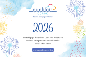Qualitair Corse vous présente ses meilleurs vœux pour 2026 !