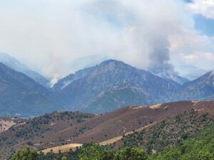 Incendie de la Restonica : la qualité de l’air se dégrade de nouveau dans le Centre Corse