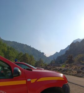 Incendie de la Restonica : la pluie améliore la qualité de l’air à Corti